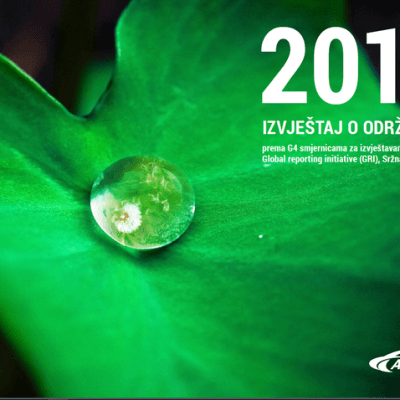 Objavljen Izvještaj o održivosti 2015.