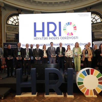 Croatian Sustainability Index (HRIO) in the category of sustainable corporate governance